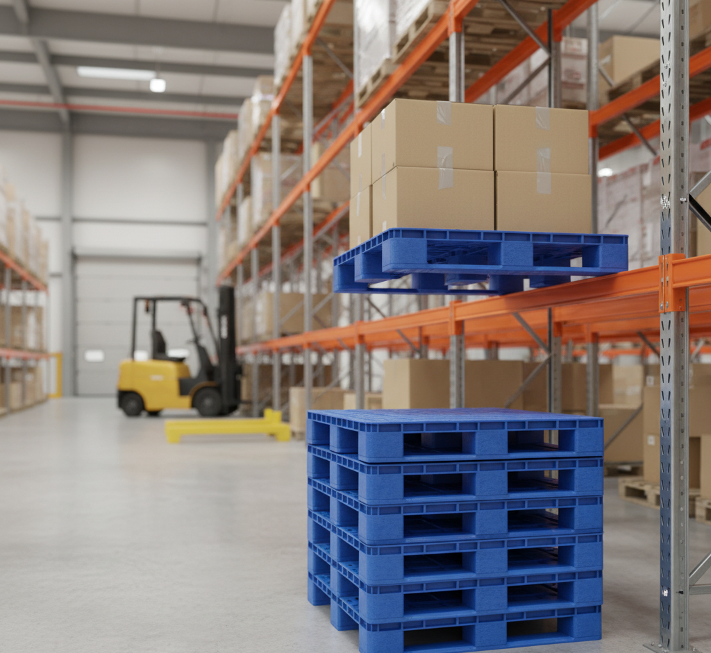 rackable plastic pallets